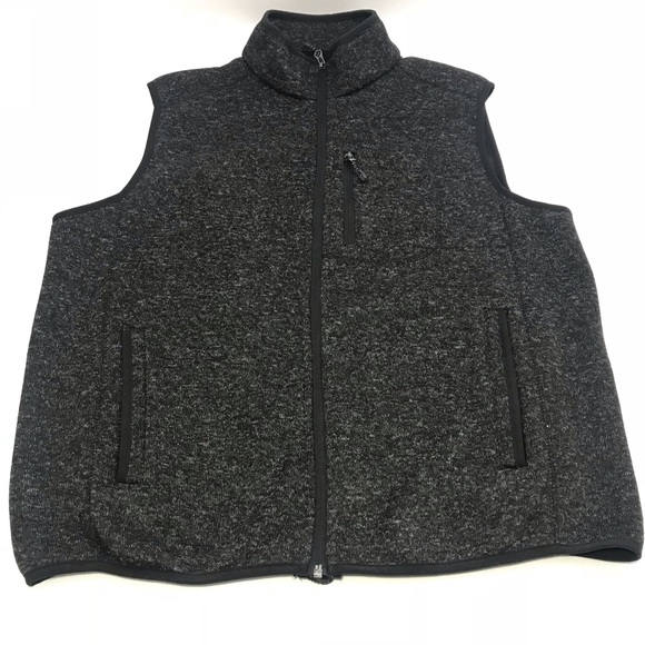 Free Country Other - Free Country Black/Gray Sweater Vest Preowned